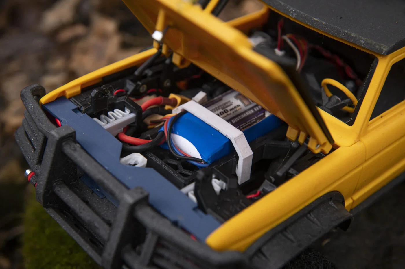Open hood electronics