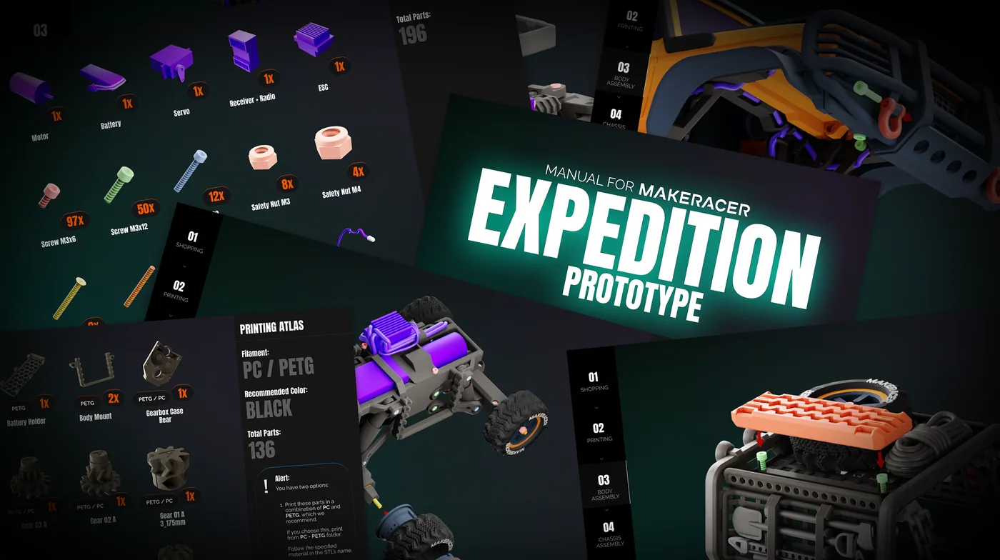 MAKERACER Expedition manual