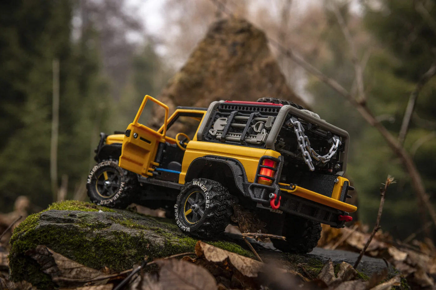 Makeracer Expedition with open doors