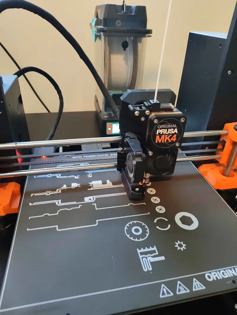 Prusa MK4 printing truck parts